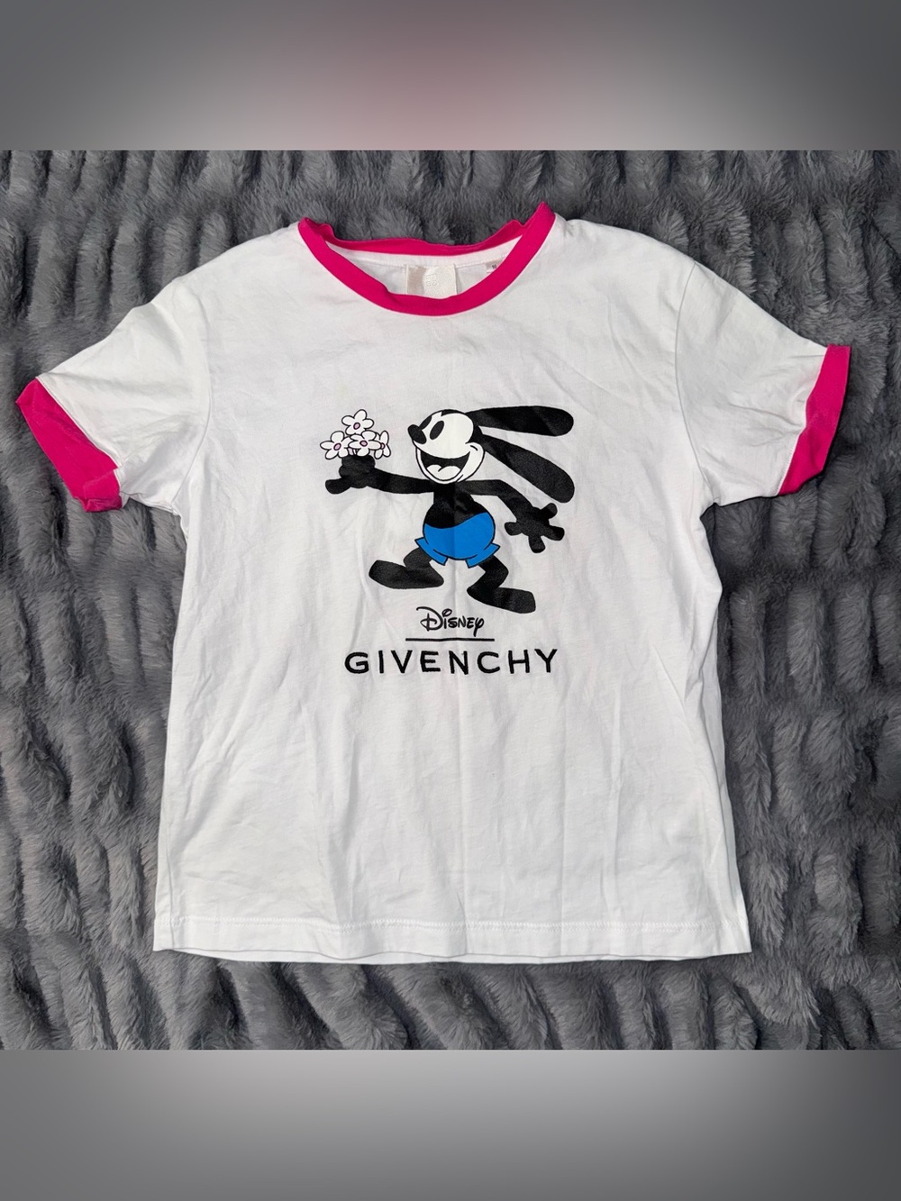 Givenchy x Disney White Kids Tee Oswald the Rabbit
